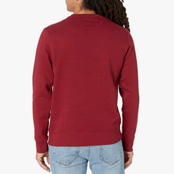 NWOT Mens Fleece Crewneck Sweatshirt - Picture 4 of 7